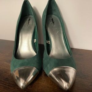 Mossimo Black Multiple Textile High Heel